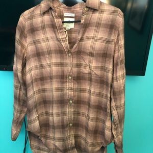 Boyfriend fit flannel